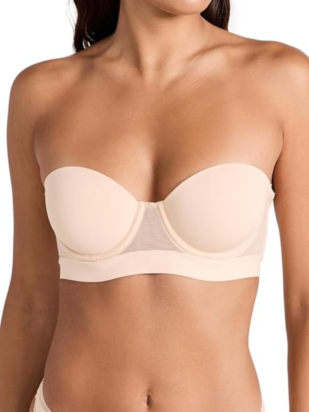 LIVELY Smooth Strapless No-Slip Bra for Women, 38D